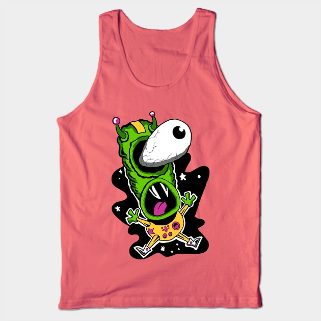 Space Out Freak Out Tank Top by PungentBasementArt